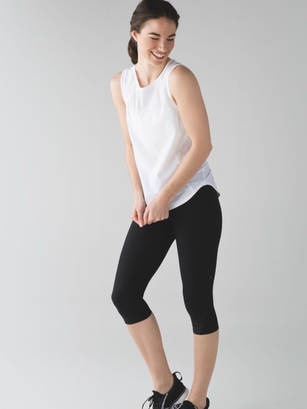lululemon athletica sculpt tank White 6/8